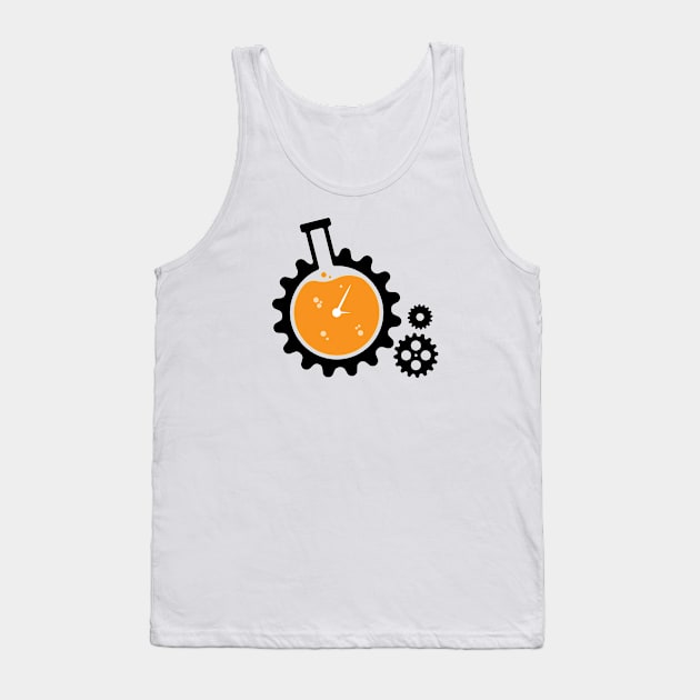 Time Lab Tank Top by MK31 Design